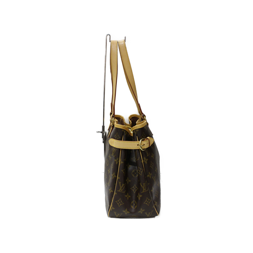 Louis Vuitton Monogram Horizontal Batignolles Tote Brown Bag